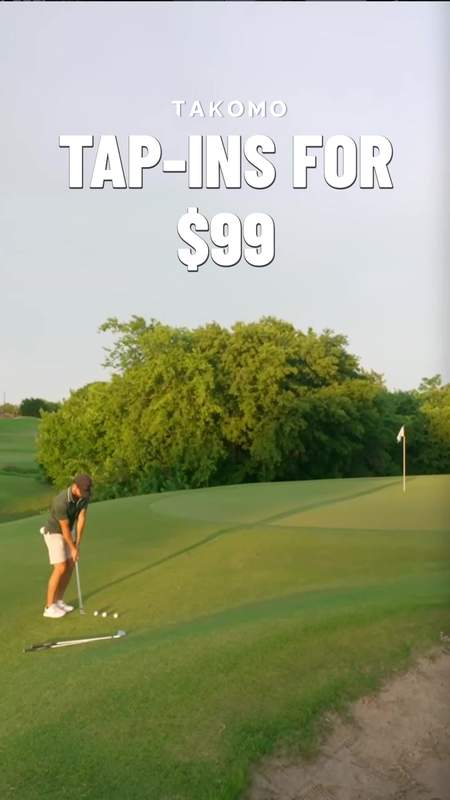 Takomo Golf Company Facebook ad