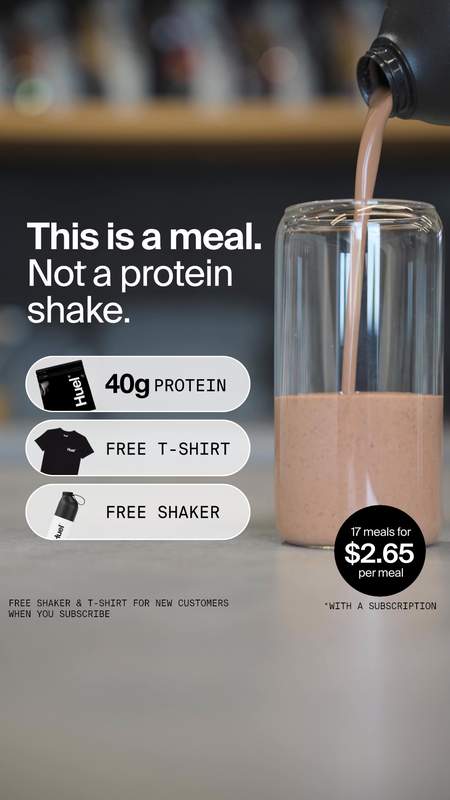 Huel Facebook ad