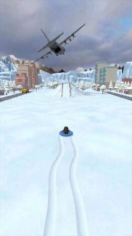 Sled Surfers Facebook ad