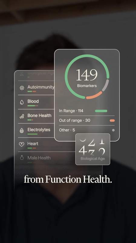 Function Health Facebook ad