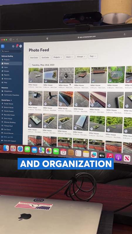 CompanyCam Facebook ad