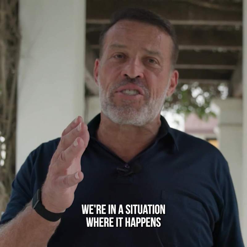 Tony Robbins Facebook ad
