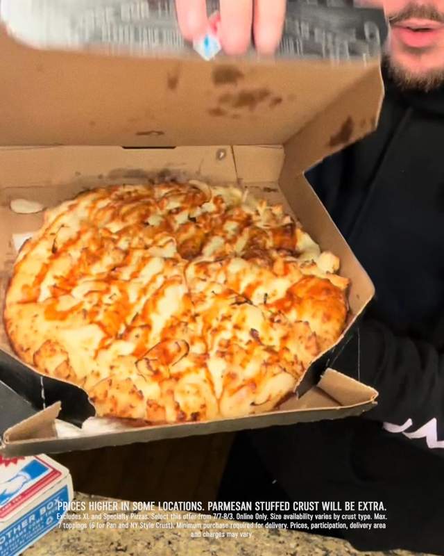 Domino's Pizza Facebook ad