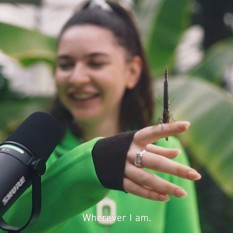 Shure Facebook ad