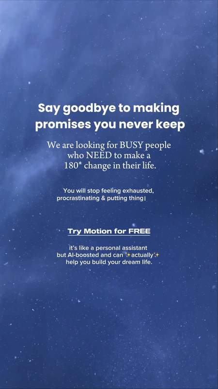Motion Facebook ad