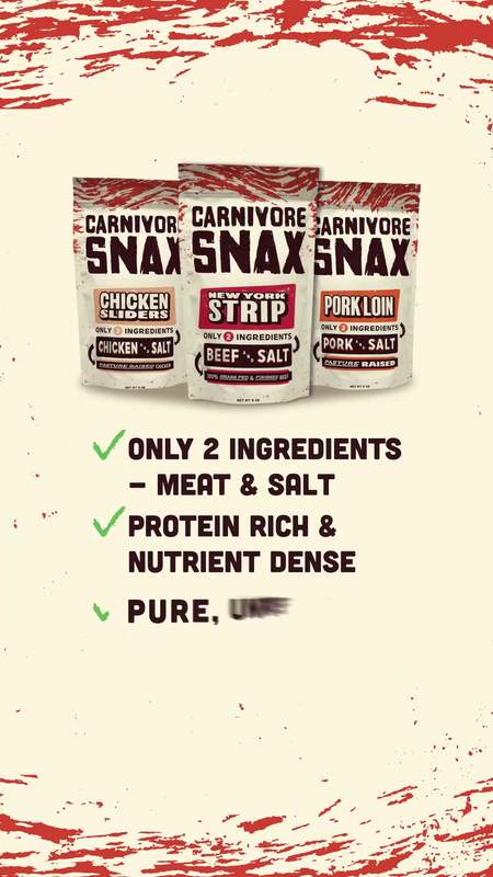 Carnivore Snax Facebook ad