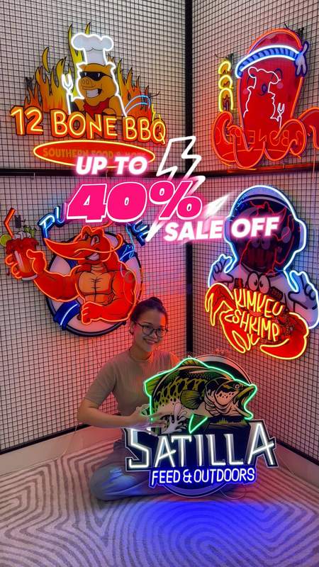 Orant Neon Facebook ad