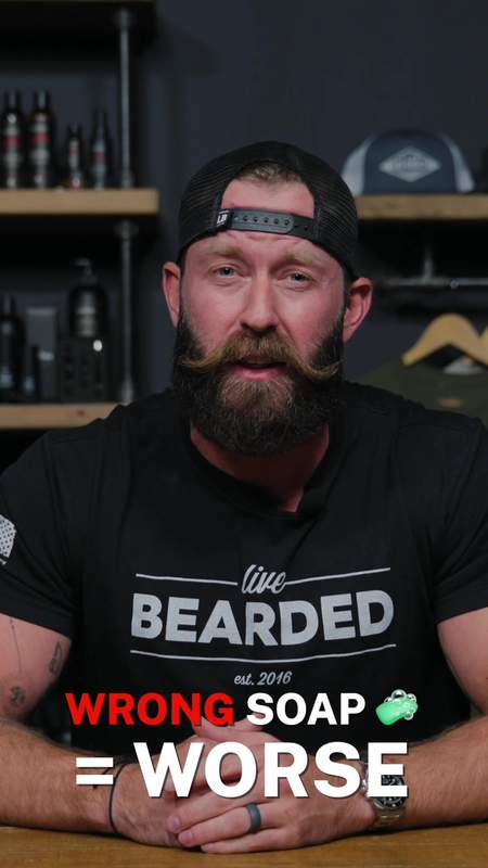 Live Bearded Facebook ad