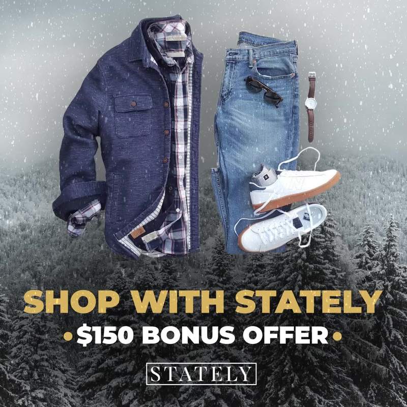 Stately Facebook ad