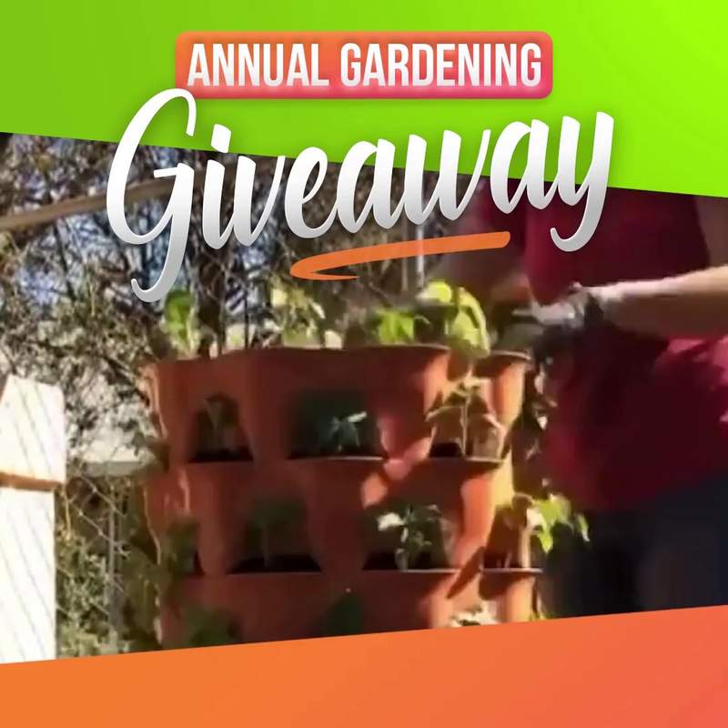 Garden Tower Project Facebook ad