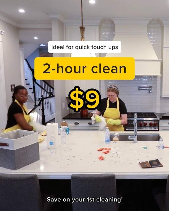 Dazzling Cleaning Facebook ad