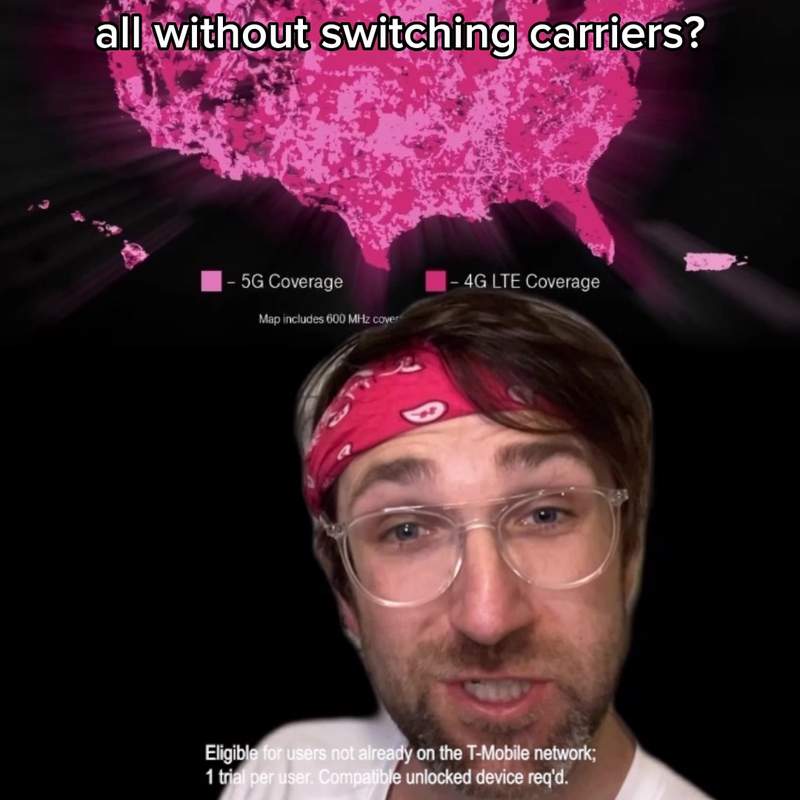 T-Mobile Facebook ad
