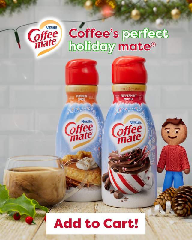 Coffee mate Facebook ad