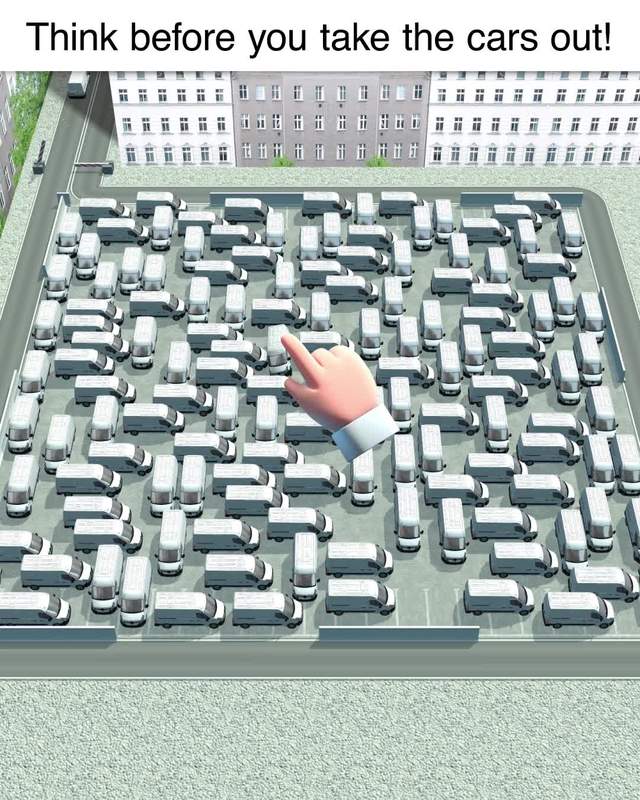 Parking Jam Facebook ad