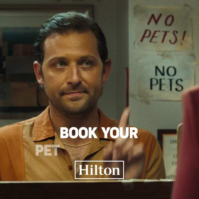 Hilton Facebook ad