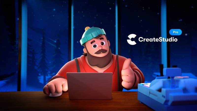 CreateStudio Facebook ad
