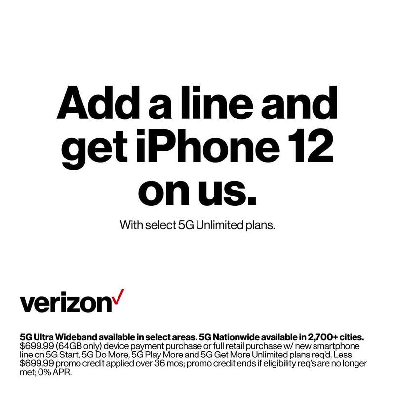 Verizon Facebook ad