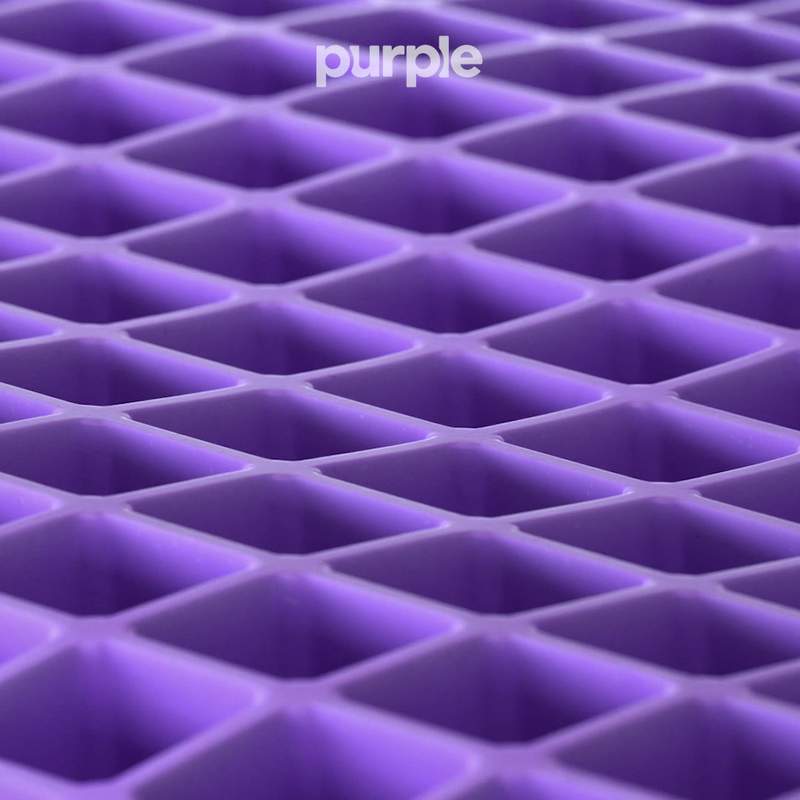 Purple Facebook ad