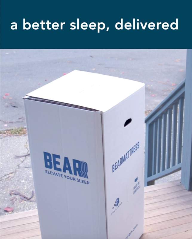 Bear Mattress Facebook ad