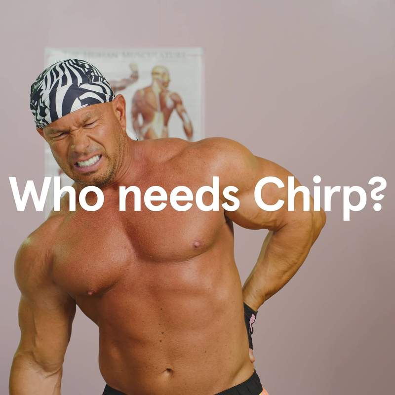 Chirp Facebook ad