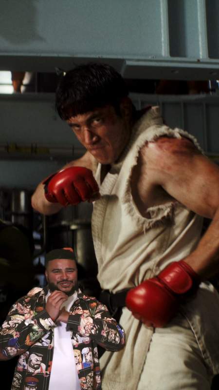 Street Fighter Movie Facebook ad
